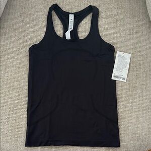 Lululemon Black Swiftly Tech Racerback Tank 2.0